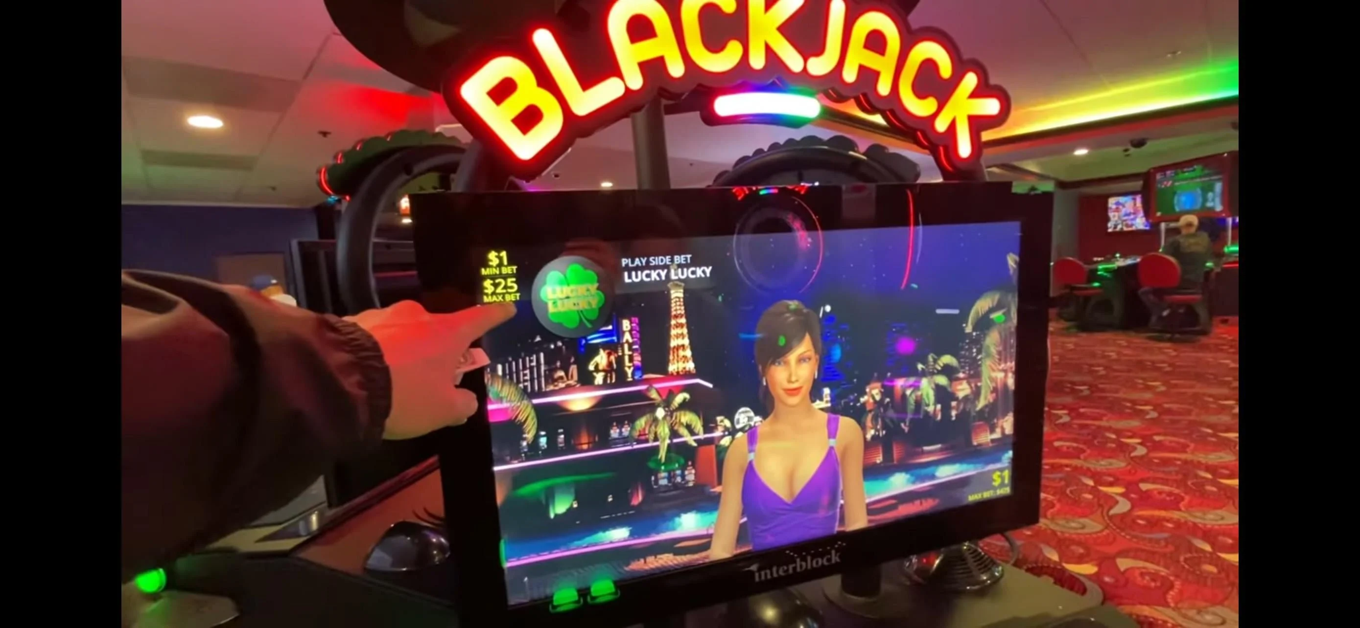 Selección de juegos de casino
